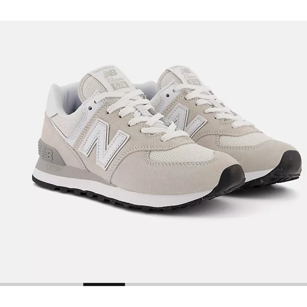 NEW Balance 574 Core CLASSIC - NIMBUS - SUEDE size women 7 men 5.5 new with box